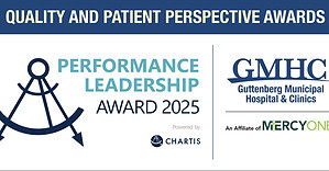 Guttenberg Hospital receives Performance Leadership Award 2025 for excellence.
