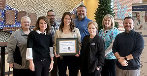 Pediatric readiness award presented at Guttenberg Hospital for excellence in child healthcare.
